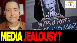 Glenn Greenwald: Corporate Media IGNORES Julian Assange Due To Professional Resentment, Jealousy