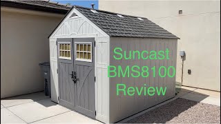 Suncast Shed 2 year review BMS8100 8’x10’