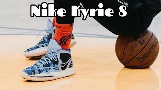 Kyrie Irving wearing NIKE KYRIE 8 for the first Time