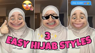 SUPER EASY HIJAB STYLES👹