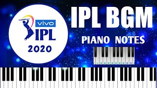 IPL BGM 2020 🔥 Piano Version | IPL Theme Music Piano Notes | IPL Trumpet Music | Perfect Piano | IPL