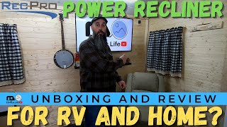 RecPro Power Wall Hugger Recliner Unboxing \u0026 Review