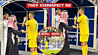 Al Hilal fans chant Messi's name for Ronaldo in the match