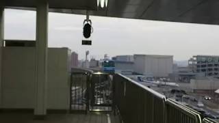 大阪モノレール 大阪空港駅 ラッピング到着