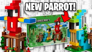 We Are Getting A New LEGO Minecraft Parrot After 5 Years! (21282) The Parrot House!