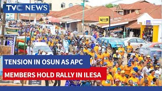 Gov. Oyetola's Re-Election: Tension in Osun as APC Members Hold Rally in Ilesa