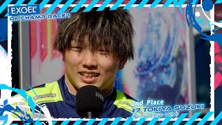 【ヒーローインタビュー】OKクラス レース1 第二位 鈴木斗輝哉選手｜EXGEL OK CHAMP 2023