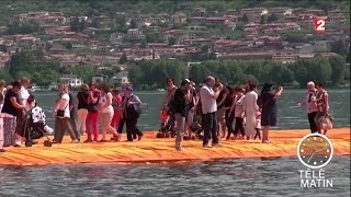 Sans frontières - Rome : La nouvelle œuvre-expo de Christo ! - 20160622