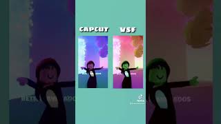 CAPCUT vs VIDEO STAR (hue shift) || #shorts