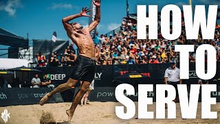 How to Serve a Volleyball | Jump Serving Technique