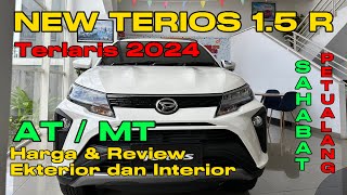 2024 Termurah dan Terlaris Daihatsu New TERIOS 1.5 R. Tipe R 1.500 cc Warna Putih, Harga dan Review.