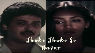 Jhuki Jhuki Si Nazar..Jagjit Singh..Arth 1983..Kaifi Azmi..Ghazal..Shabana Azmi..Raj Kiran