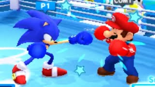 Mario & Sonic at the Rio 2016 Olympic Games - All Characters Boxing Gameplay