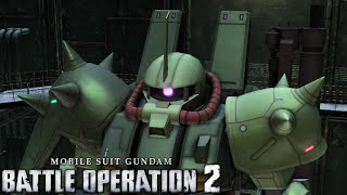 Mobile Suit Gundam Battle Operation 2 - Hizack Custom (LV1) ALL MOVES