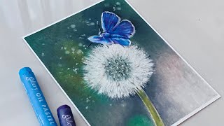 쉽고 예쁜 오일파스텔 그림 | Oil pastel for beginner | Easy to draw