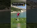 PLAYING THE PEBBLE BEACH OF EUROPE | #golf horts #golfshorts