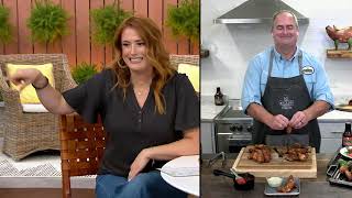 Corky's BBQ 4-lbs or 8-lbs Seasoned Roasted Chicken Wings on QVC