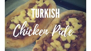 Turkish Chicken Pide | Turkish Pide