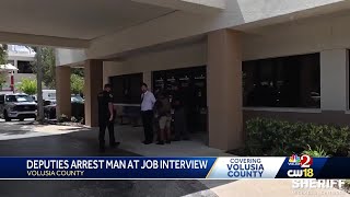 Volusia County deputies arrest man at nursing job interview