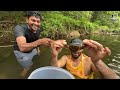 easy crab hunting and cooking പുഴ ഞണ്ടിനെ കൈ കൊണ്ട് പിടിക്കാം fishing freaks