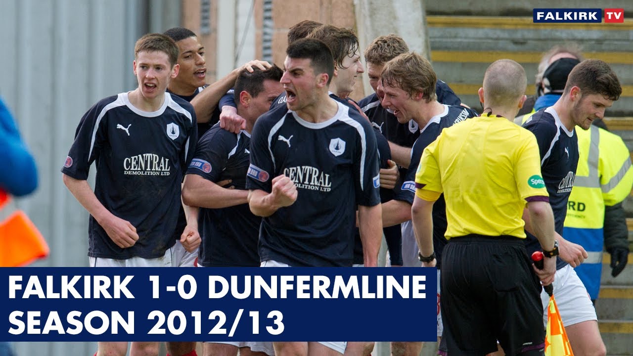 Falkirk 1-0 Dunfermline Athletic | 2012/13 - YouTube