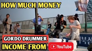 HOW MUCH MONEY DOES GORDO DRUMMER CHANNEL EARN FROM YOUTUBE