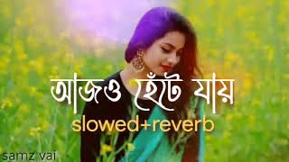 আমি আজও হেঁটে যাই সেই পথে Samz Vai এর Slowed reverb বাংলা সেরা গান ডিসেম্বর ২০২৩ এর.