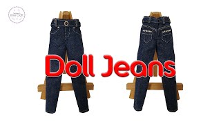 Doll Jeans (miniature) - 인형 청바지 (미니어쳐)