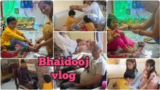 family ke sath mil kr mnaya भाईदुज  का त्योहार ❤️🤞|| pahadi family vlog ||