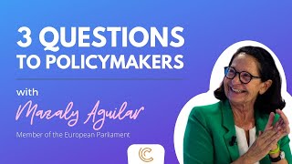 3 Questions about Sustainable Agriculture (w/ Mazaly Aguilar MEP)