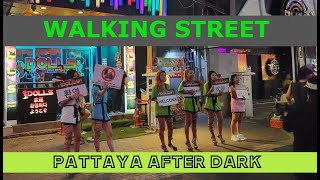 UNCENSORED 4K  PATTAYA AFTER DARK WALKING STREET th UNCENSORED