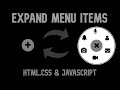 Toggle Button to Expand Navigation Menu Bar using HTML, CSS & Javascript || WEB BURNER