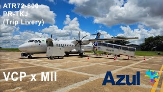 TRIP REPORT - VCP x MII no ATR72-600 da AZUL.