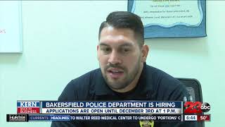 Bakersfield Police Department is hiring