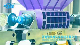 Xrido-1200mm Double Shaft Shredder