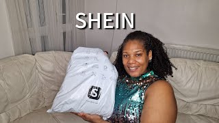 SHEIN PLUS SIZE PARTY OUTFIT TRY ON HAUL #shein #fashion #vlogmas