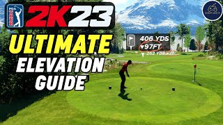 ULTIMATE Elevation Guide: Uphill and Downhill shots in PGA TOUR 2K23