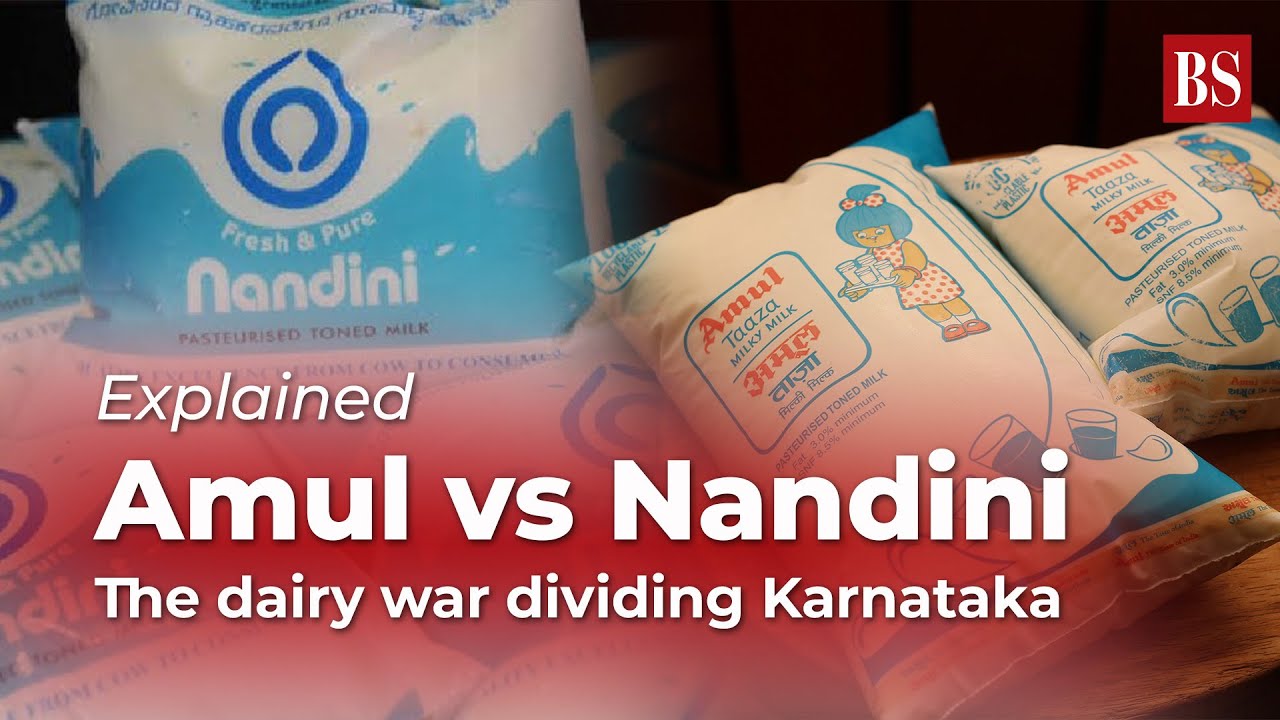 Explained | Amul Vs Nandini: The Dairy War Dividing Karnataka | Amul Vs ...