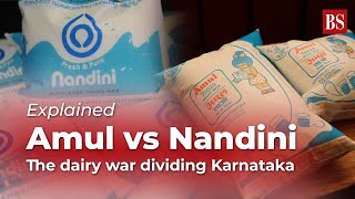 Explained | Amul vs Nandini: The dairy war dividing Karnataka | Amul vs Nandini Row