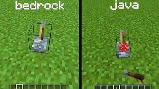 Java vs bedrock v9