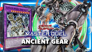 MY UPDATED ANCIENT GEAR DECK - FUSION SYNCHRO XYZ AND LINK SUMMON! | YUGIOH! MASTER DUEL