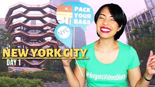 Fun Things to do in New York City Day 1 | NYC Vlog