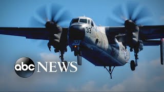 US Navy plane crashes into Pacific