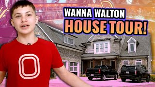 Prodigy WANNA WALTON Gives Mansion Tour! 