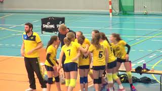 Volley ball  ASVB  M13 F  7ème tour de la Coupe de France - 8 avril 2018