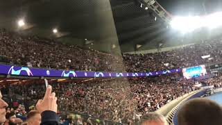 Lionel Messi scores his first goal for PSG v Manchester City - PSG fans scream his name