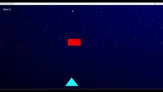 Space Shooter Game using OpenGL Python