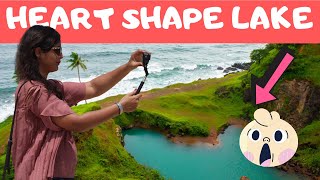 Unbelievable Heart Shape Lake actually exists in South Goa - Chicolna Blue Lagoon | Vish and Trip