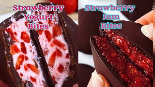 MIND-BLOWING Strawberry YOGURT BITES \u0026 JAM BITES Recipes Are Taking Over