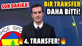 Son Dakika! F.Bahçe Bombaları Arka Arkaya Patlattı! 4. TRANSFER'de Bitti!!!